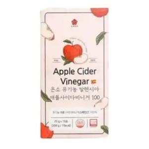 [단비] 온소 유기농 발렌시아 애플사이다비니거 100 15포 x 1개