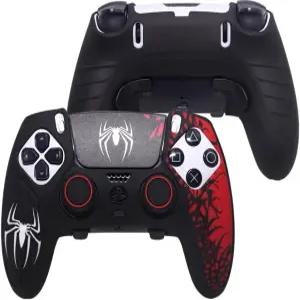 플레이스테이션 5용 비유엔 미끄럼 방지 실리콘 스킨 PS5 엣지 무선 컨트롤러 보호 커버 케이스 및