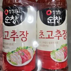 청정원 순창 초고추장 진골드 1kg x 2개 tx68312