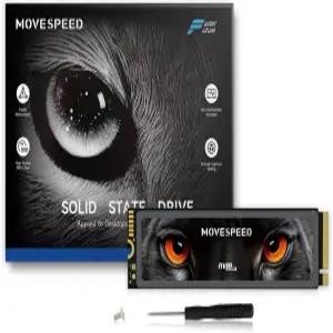 PS5용 무브 스피드 HB7450 2TB SSD 히트싱크 TLC NAND PCIe 4.0 NVMe M.2 내장 솔리드 스테이트 드라이브 -