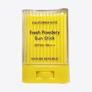 네이처리퍼블릭 캘리포니아 알로에 보송 선스틱 24g 2개