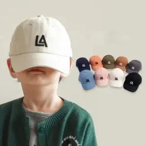 가을 볼캡 야구 아동 남아 여아 모자 자수 어린이 키즈 LA