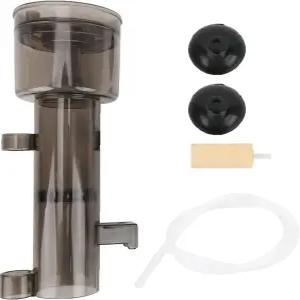 해양 수족관용 수족관 단백질 스키머 공압 필터 내부 물 수면에서 필름 오일 제거