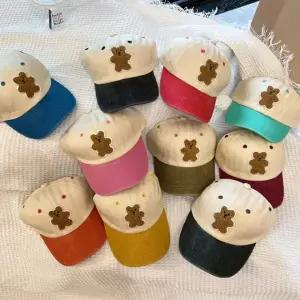 여름 사계절 야구모자 유아 귀여운모자 어린이 아동 봄 자외선차단 가을 쿠키곰 준캡 캡모자 캡