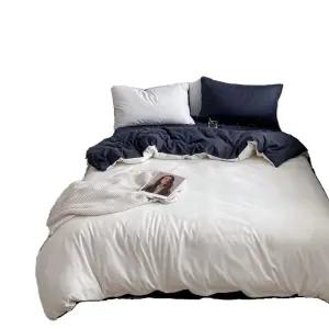 부드러운 포근한 8종 그린 블랙 화이트 체커보드 순면 베개커버