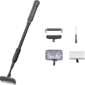 4IN1 수족관 청소 도구 긴 손잡이 길이 조절 가능 18~24인치 어항 청소기 키트 조류 스크레이퍼 스크러버