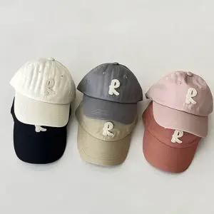유아 봄 여름 사계절 어린이 심플R캡 아동 가을 캡모자 자외선차단 준캡 귀여운모자 야구모자