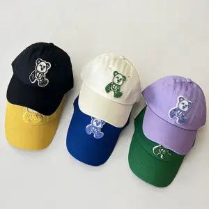 캡모자 엑스눈곰돌이 유아 야구모자 가을 귀여운모자 사계절 아동 준캡 자외선차단 여름 봄 어린이