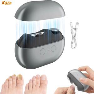 전기 손톱깎이 손톱 다듬기기 광택기 네일 충전식 휴대용 라이트 파일 클립 보관