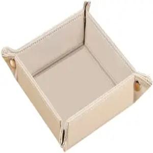 남성용 키 접시 볼 포켓용 입구 캐치올 홀더 침대 옆 테이블 발렛 트레이 주사위/코인/지갑/시계/반지/