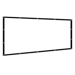 야외 스크린 영화 300인치 대형 천막 캠핑 휴대용 빔프로젝터 와이드