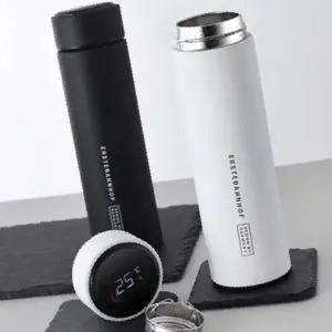 스마트 물통 500ml 텀블러 휴대용 온도표시