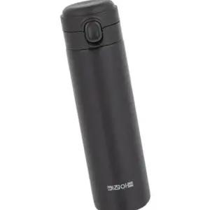 텀블러 500ml 원터치 스텐 보틀 키친아트 블랙 물병