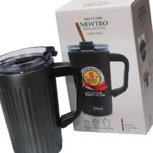 보틀 머그컵 텁블러 휴대용 400ml 사무실 보냉 보온 학생텀블러