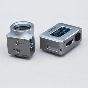 라이트메이트 영역 2S 라이트 미터 사진 및 OV-X1 17 레트로 뷰파인더, 0.96인치 대형 OLED 화면, 초소형 충전식 배터리, 라이카 기타 필름 카메라용, 슬리버