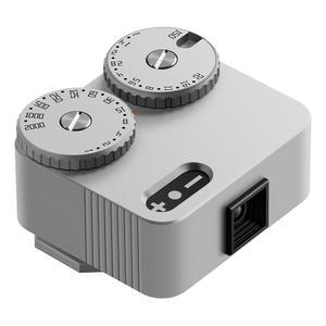 스피드 ISO 사진 촬영을 위해 콜드 슈 마운트와 호환되는 조정을 위한 TTARTISAN 라이트 미터 II 투 다이얼(실버)