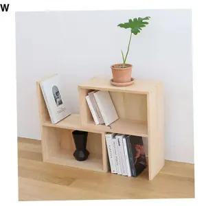 책장 편백나무폭조절 DIY책장 2p 1세트 수납장