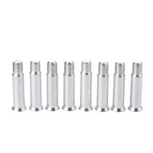 휠 고정용 MUXSAM 인라인 스케이트 액슬 나사, 8팩 스틸 롤러블레이드 나사 교체, OD 0.31