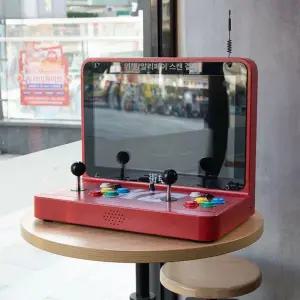 조이스틱 게임기 17인치 오락실 레트로 아케이드 고전 기통 빈티지