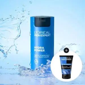 [로레알파리] 맨 이드라파워 수분 올인원 50ml+클렌징폼 50ml