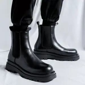 [모로엠] 남성 캐주얼 가죽 미들부츠  DMC-SE-QDD535