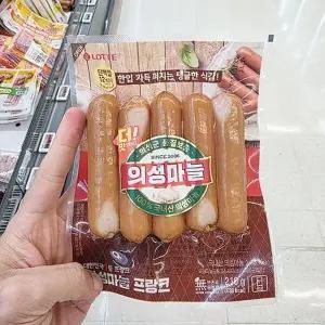 롯데 의성마늘 프랑크 210g 아이스박스포장 202904
