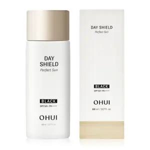 (eTV) [오휘] 데이쉴드 퍼펙트 선 블랙 80ml / 대용량 데일리 선크림