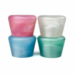 카페토스 82A 고무 롤러 스케이트 토 스톱, 나사가 달린 쿼드 브레이크 스톱퍼(2팩)