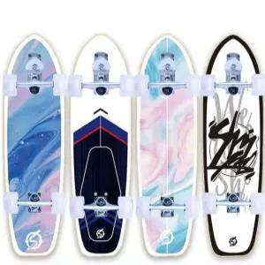 전기 스케이트보드 서핑연습 랜드서핑 전동 롱보드 서프트럭 라이딩