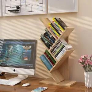 책꽂이 Y형 원목책꽂이 책상책꽂이 사무용책꽂이 책장 정리 서재