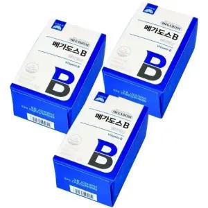 고려은단 메가도스B 비타민B군 60정 X 3개 (6개월분)