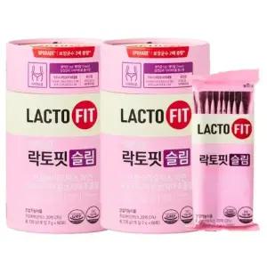 종근당건강 락토핏 슬림 60포 x2개 (2개월분)