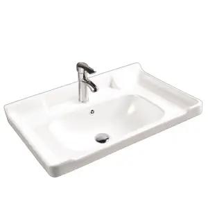 네일샵 세라믹 매장용 매립형세면대 세면기 카페 미니