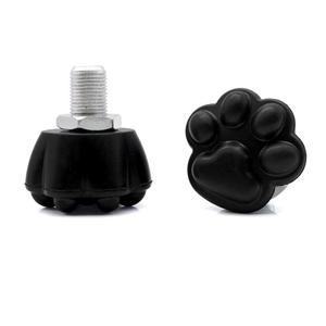 이돔 2 팩 토 스톱 롤러 스케이트 고무 브레이크 블록 82A 캣 포 스톱퍼 쿼드 교체용 액세서리