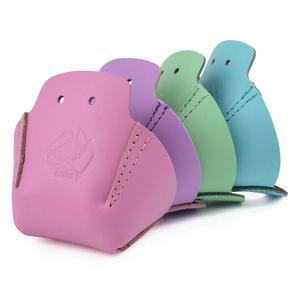 본트 롤러 스케이트 - 100% 호주산 가죽 발가락 캡 가드 프로텍터 더비 속도 파스텔 페어