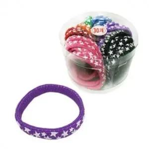 납작고무줄 30P 헤어밴드 여아헤어끈 머리밴드