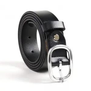 아임레더 여성 소가죽 벨트 s-5 핀 버클 청바지