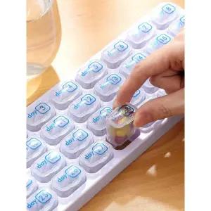 데일리 약통 케이스 분할 상비약 보관 구급약 소분 요일별 상자 투명