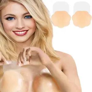 유두 없는 커버 가슴 팅 테이프 실리콘 페이스트 직경 4.3인치