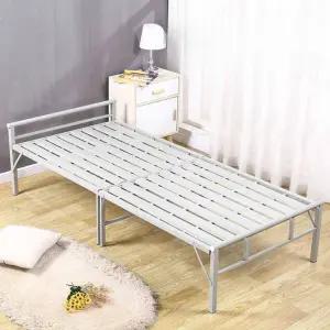 접이식 철제 침대 기숙사 간이 깔판 원목 조립식 철재 퀸 싱글 받침