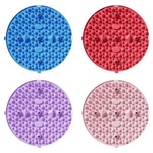 인기상품 원형 발지압 매트 발바닥 지압판 55cm [WFHNV6B_260314]