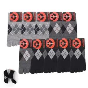 아가일 (피에르가르뎅)남성 패션발가락양말10족 단목