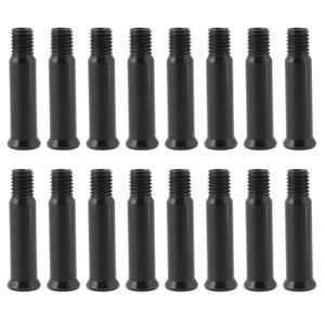 eMagTech 16x 알루미늄 합금 인라인 롤러 스케이트 액슬 나사 볼트 8mm 신발과 호환됨