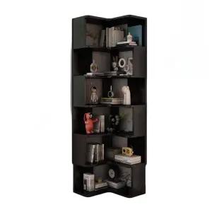 코너 캐비닛 수납장 삼각 원목 독립형 거실 수납 책장