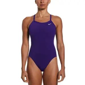 나이키 NIKE 나이키스윔 여성 앤서 솔리드 레이서 백 자수 앤 하이컷 NESSA017-536 366794