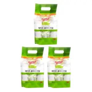 3M돌돌이 베이직 테이프 클리너 대형 리필 6개입 3개