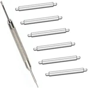 올리탑 22mm 스프링 바 시계 핀 - 가민 인스팅트/인스팅트 2 솔라 6PCS 두께 2.0mm 헤비 듀티 스테인리스