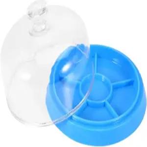 타이이 시계 무브먼트 더스트 커버 플라스틱 6 슬롯 방진 트레이 가드 액세서리 보관함 홀더 제조업체 수리