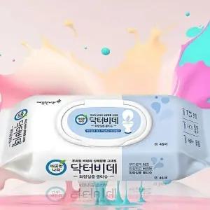 닥터비데 46매캡형10개 화장실 물티슈 비데티슈(SH)