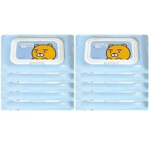 크리넥스 카카오 물티슈 80매캡10개(SH)